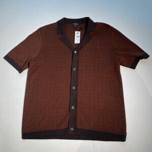 Todd Snyder Medium Geometrical Polo NEW